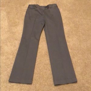 Ann Taylor Loft Cotton Straight Leg Trousers